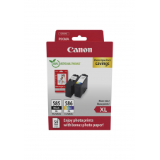 Canon PG-585XL/CL-586XL Pack Alto rendimiento Negro, Color