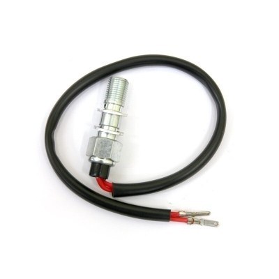 Tornillo sensor de freno hidráulico Tecnium M10 * 1 doble cable recto L:330mm CTO-273