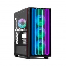 GABINETE YEYIAN GAMER MIRAGE X MID ATX/M-ATX/ITX/ 9 VENT