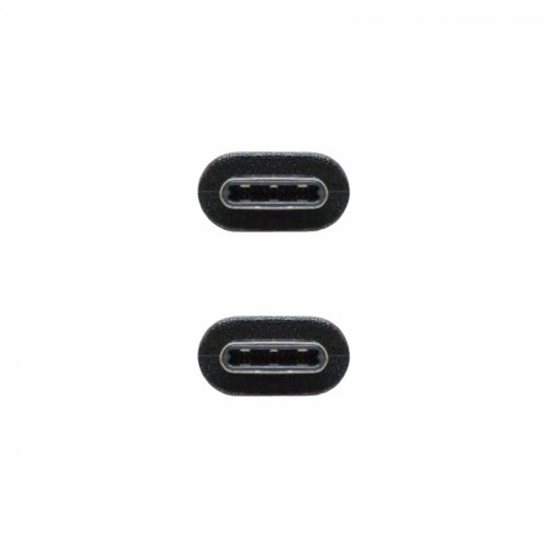 CABLE USB 2.0 3A, TIPO USB-C/M-USB-C/M NEGRO 2.0 M