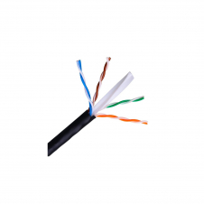 BOBINA CABLE UTP CAT-6 305M RIGIDO NANOCABLE NEGRO 10.20.0504-EXT-BK