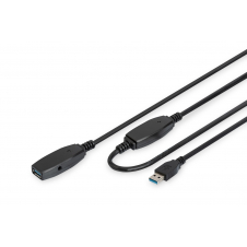 Digitus Cable de extensión activo USB 3.0, 20 m