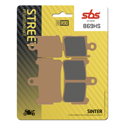 HS Street Excel Sintered Front Brake Pads SBS 869HS