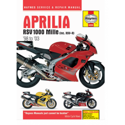 Manual de reparación motocicleta HAYNES 4255