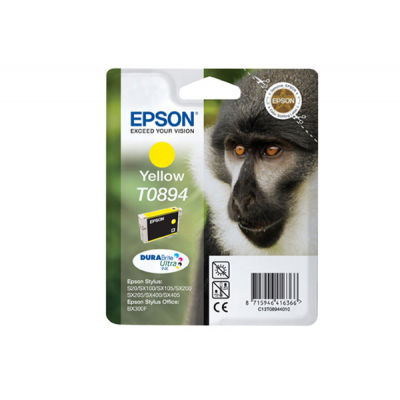 Epson T0894 Amarillo Cartucho de Tinta Original - C13T08944011
