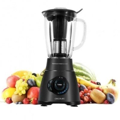 Batidora de vaso Power Black Titanium 1800 Smart/ 1800W/ 9 Velocidades/ Capacidad 1.8L