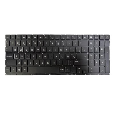 Teclado compatible para portátil HP Omen 15-DC