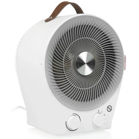 Calefactor y ventilador 2 en 1 Tristar KA-5140, 2.000 W, blanco