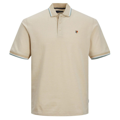 Polo JACK & JONES JPRBLUWIN POLO SS NOOS 12169064 Beige Beige