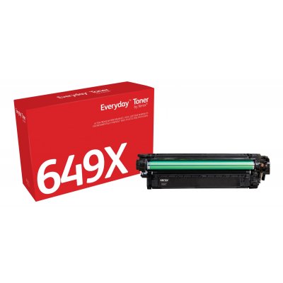 Everyday El tóner Everyday? Negro de Xerox es compatible con HP 649X (CE260X), Capacidad alta