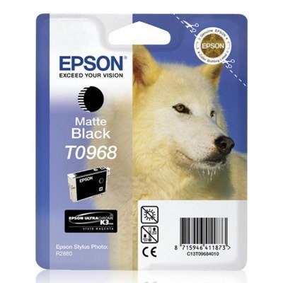 Cartucho tinta epson stylus photo r2880 negro mate