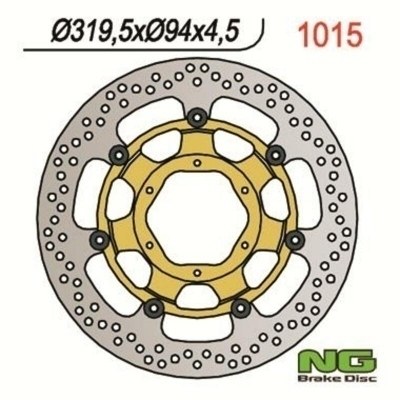 Disco de freno NG 1015 Ø319 x Ø94 x 4.5 1015