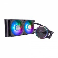 Cooler Master MasterLiquid PL240 Flux Carcasa del ordenador, Procesador Kit de refrigeración l?quida 12 cm Negro
