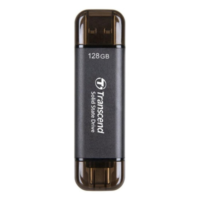 Memoria usb tipo c - usb tipo a ssd transcend 128gb
