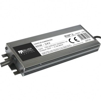 Fuente Alimentacion LEDs 24Vdc 60W 2,5Amp IP67