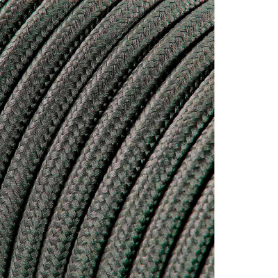 Carrete cable cordón tubular h03vv-f 2 x 0,75 mm² gris oscuro, 25 m