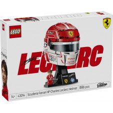 Lego scuderia ferrari hp casco de charles leclerc