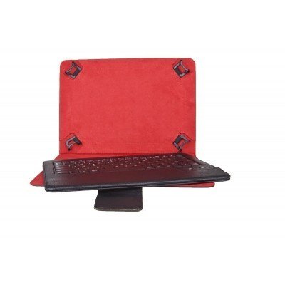 Funda para tablet phoenix hasta 8 pulgadas teclado bluetooth universal