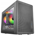 Caja Microatx Mars Gaming Mcxps Cristal Templado Mesh Gpu 280-360mm 1x3.5 2x2.5 Negro Compatible Atx/sfx