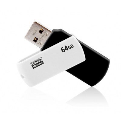 Usb 2.0 goodram 64gb uco2 negro blanco