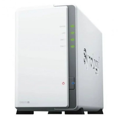 NAS Synology Diskstation DS223J/ 2 Bahías 3.5- 2.5/ 1GB DDR4/ Formato Torre