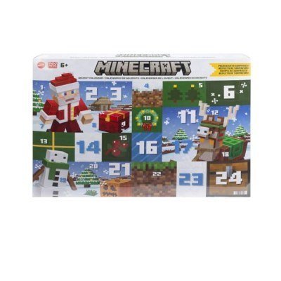 Calendario de adviento mattel minecraft