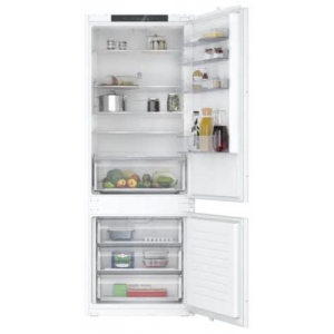 Frigorífico combi integrable Balay 3KIE901F, 193.5 x 69.1 x 54.8 cm, No Frost, clase E, 256 kWh año, 34dB, 383 litros, ExtraFresh, reversible, luz LED, Home Connect, blanco