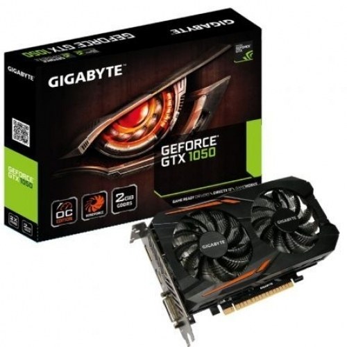 Tarjeta Gráfica Gigabyte GeForce GTX 1050 OC 2G/ 2GB GDDR5