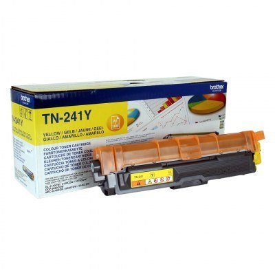 Brother TN241 Amarillo Cartucho de Toner Original - TN241Y