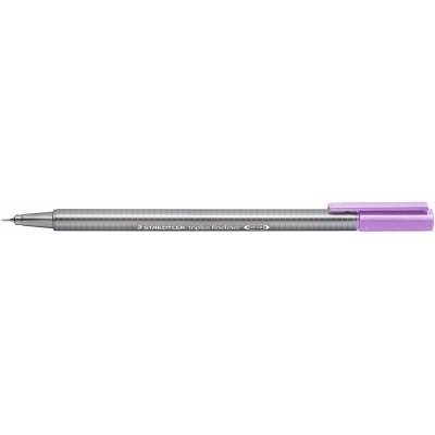 Staedtler Triplus Fineliner 334 Rotulador de Punta Fina - Trazo de 0.3mm - Tinta Base de Agua - Color Lavanda