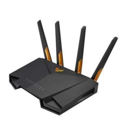 Router Gaming Inalámbrico Asus TUF-AX3000 V2/ WiFi 6/ 3000Mbps/ 2.4GHz 5GHz/ 4 Antenas/ WiFi 802.11ax/ac/n/a/ - n/b/g