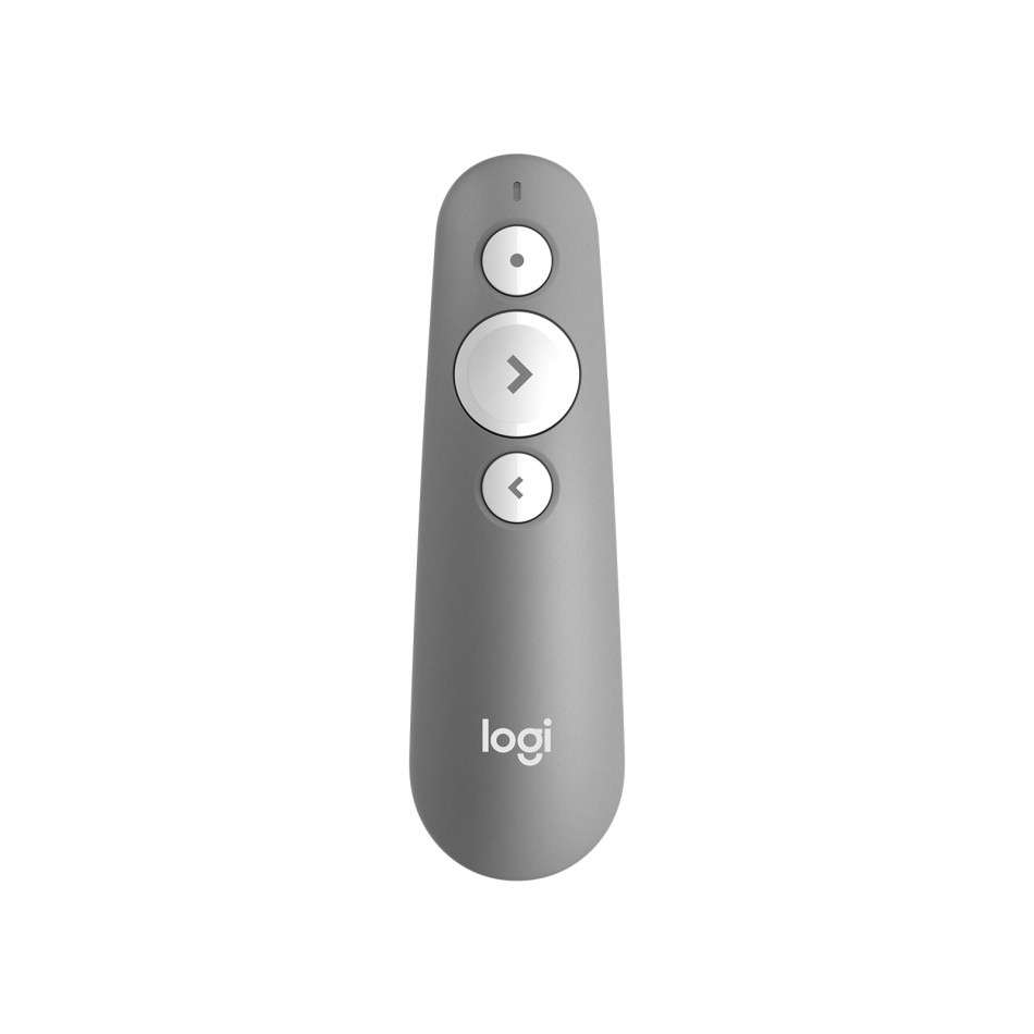 LOGITECH R500S PARA PRESENTACIONES/ BLUETOOTH/ GRIS MEDIO