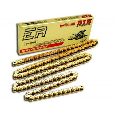 Cadena DID 520ERT3 con 116 eslabones oro 520ERT2G&G116RB