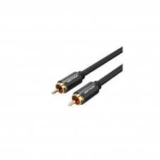 Vention Cable Estéreo VAB-R09-B100/ RCA Macho - RCA Macho/ 2m/ Negro