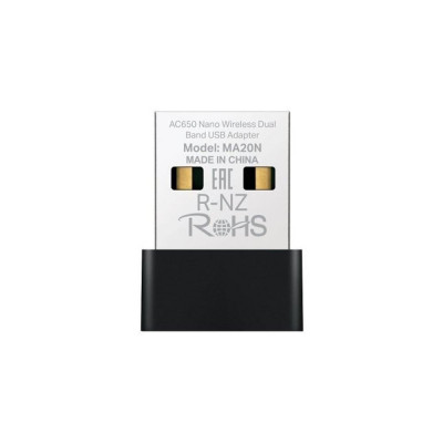 Adaptador usb red mercusys ma20n 433mbps