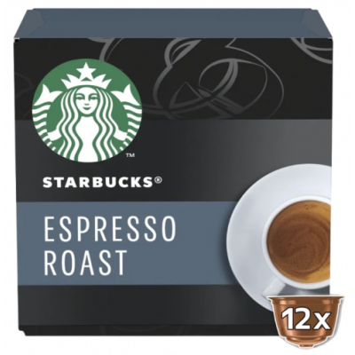 PAQUETE 12 CAPS.DOLCE GUSTO STARBUCKS DARK EXPRESSO ROAST 12398574