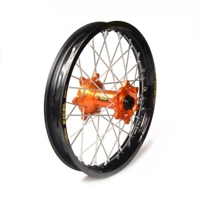 Rueda completa Haan Wheels aro negro 14-1,60 buje naranja 1 32002/3/10 1 32002/3/10