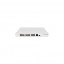 SWITCH MIKROTIK CRS328-24P-4S+RM 24PTOS GIGABIT BLANCO CRS328-24P-4S+RM
