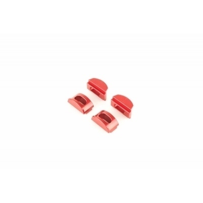 Embellecedores estriberas GILLES TOOLING VCR38, rojo VCR-RT-KIT-R