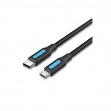 Vention Cable USB 2.0 Tipo-C COVBH/ USB Tipo-C Macho - MicroUSB Macho/ 2m/ Negro