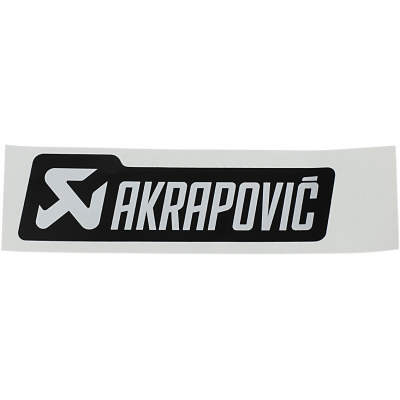 Pegatina de vinilo AKRAPOVIC P-HST4ALMONO