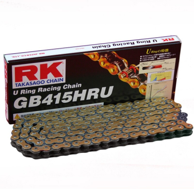 Cadena RK GB415HRU con 142 eslabones oro GB415HRU-142