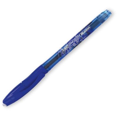 Bolígrafo de Tinta de Gel Borrable Bic Gelocity Illusion 943440/ Azul