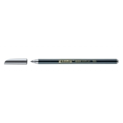 ROTUL.EDDING 1200 METALLIC PLATA