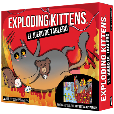 Juego de mesa exploding kittens: el juego de tablero