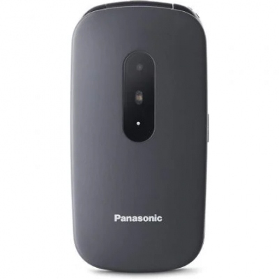 Teléfono Móvil Panasonic KX-TU446 para Personas Mayores/ Gris