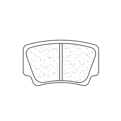 Juego de pastillas sinterizadas CL BRAKES (1205ATV1) 1205ATV1