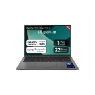 PORTATIL LG GRAM U7-255H 16GB 1TB 16 WQXGA FreeDOS