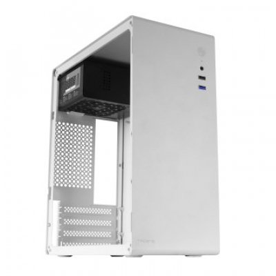 CAJA SLIM ULTRA COMPACTA MICRO ATX TACENS ORUMX WHITE CON FUENTE 500W ESTRUCTURA Y EN ACERO TAMAÑO 3