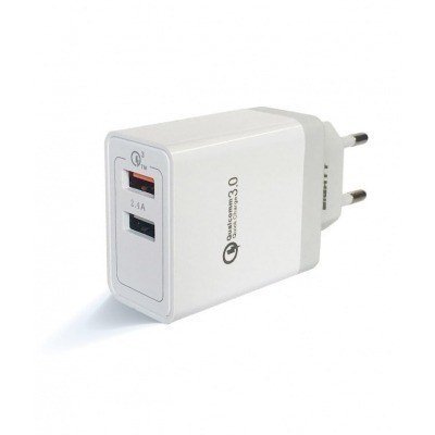 CARGADOR USB EIGHTT QUALCOOM 3.0 18W SMARTPHONE , TABLET